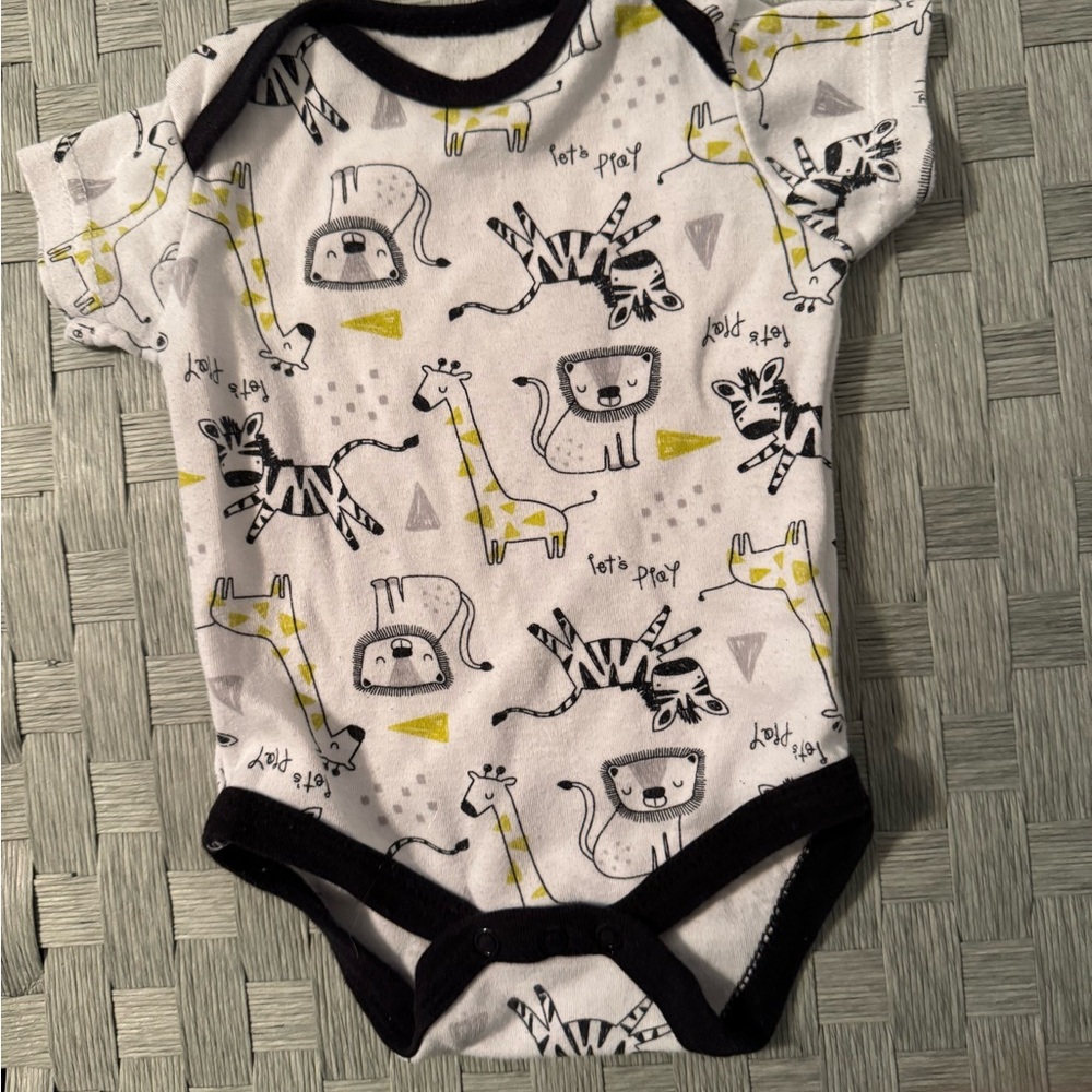 Chick Pea Animal Print Baby Bodysuit